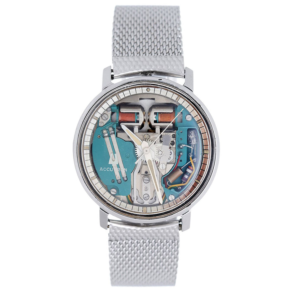 Vintage Bulova Accutron Spaceview Backset Watch 1960's/70's