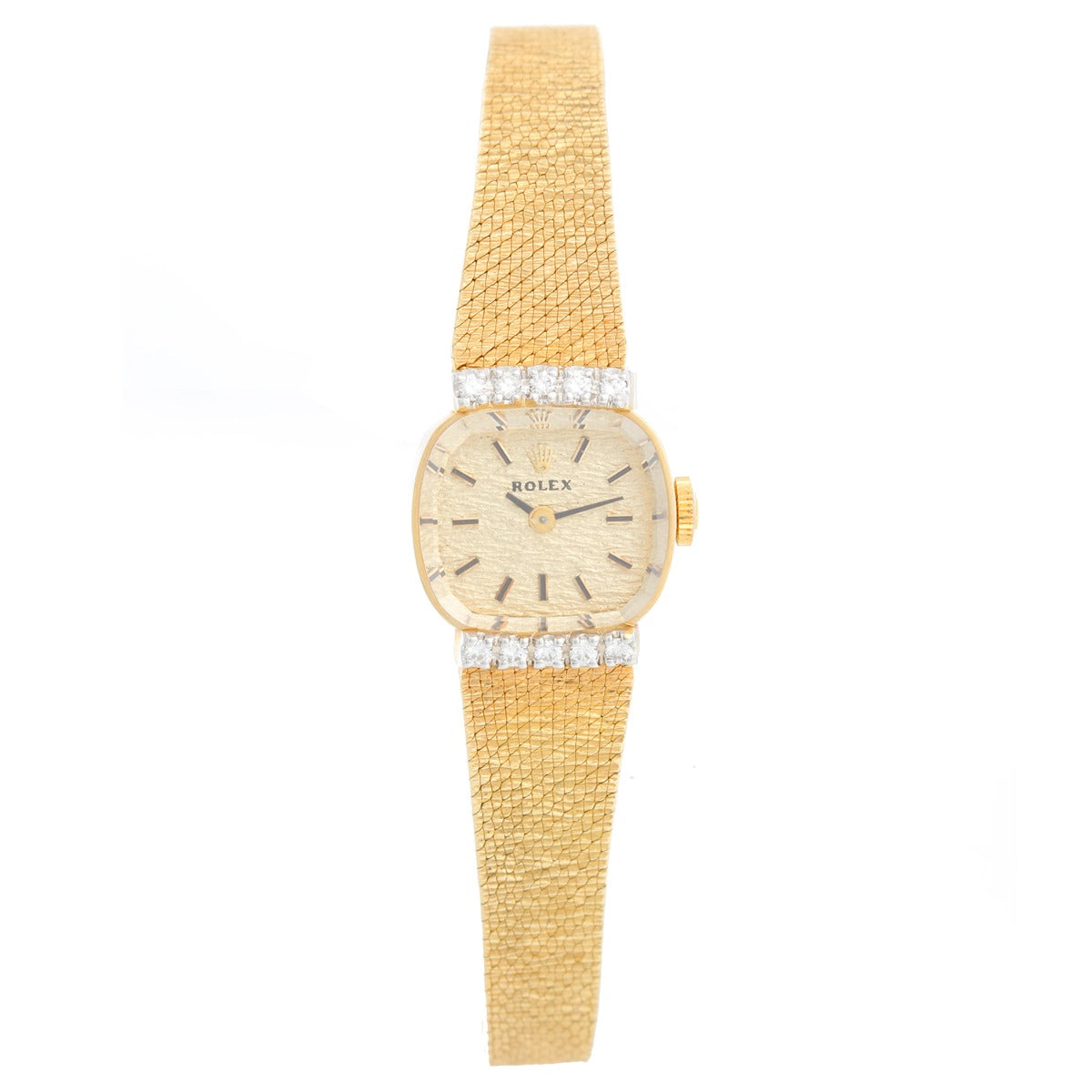 Vintage Rolex Ladies 14K Yellow Gold Watch Ref 8374