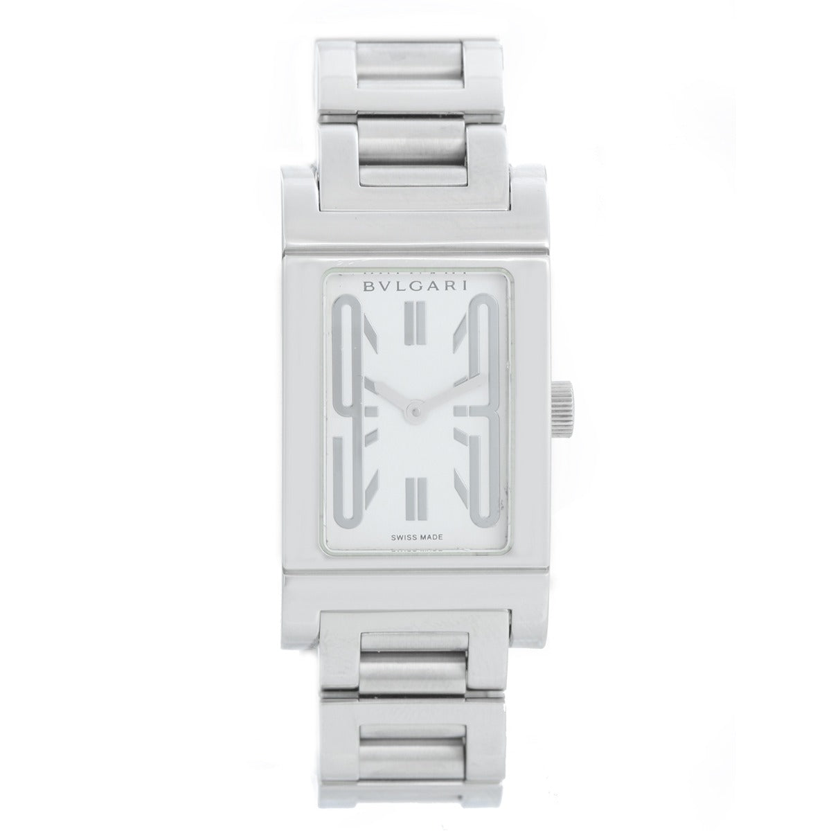 BVLGARI Rettangolo RT45S Date White Dial Automatic Men\'s Watch Bulgari Rettangolo RT45S 45mm Mens Watch | | Buy at TrueFacet main image 2