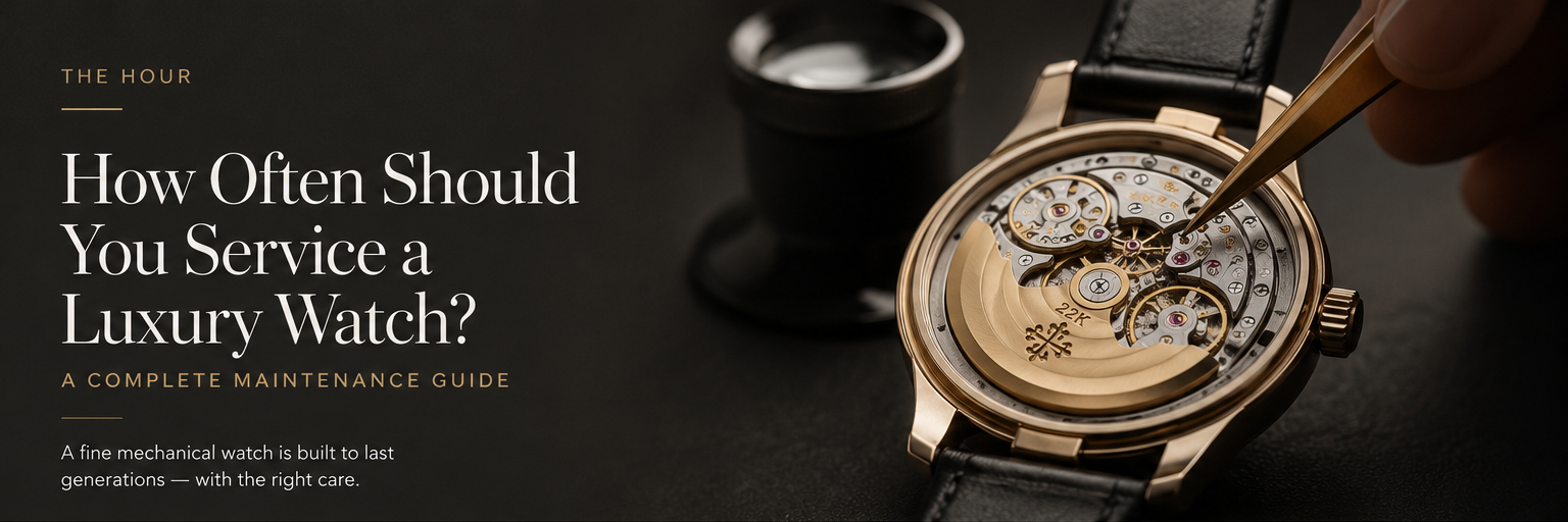 How Often Should You Service a Luxury Watch? A Complete Maintenance Guide