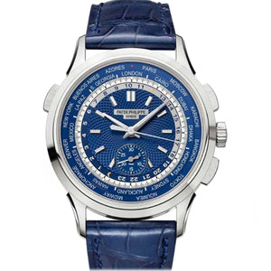 Patek Philippe World Time 18k White Gold Men's Watch 5930G/001
