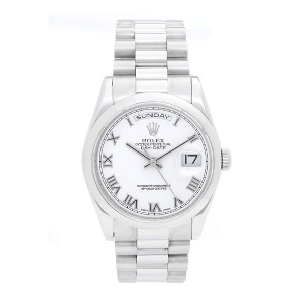 Rolex President Day-Date Platinum Men's Watch 118206