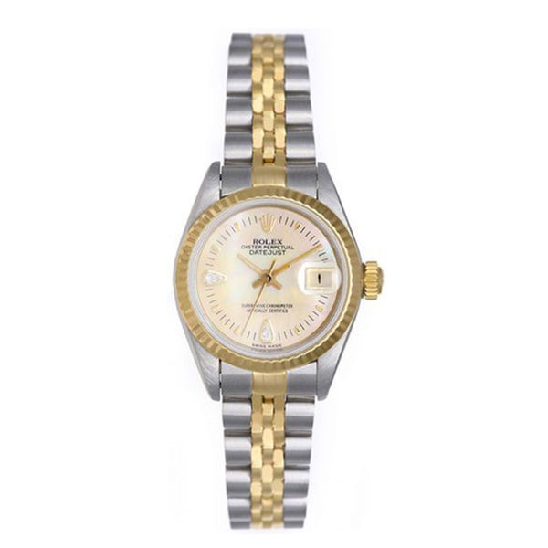 Rolex  Datejust 2-tone Steel & Gold Ladies Watch 69173