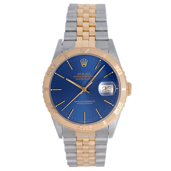 Rolex Turnograph 2-Tone Men's Steel & Gold Watch 16263