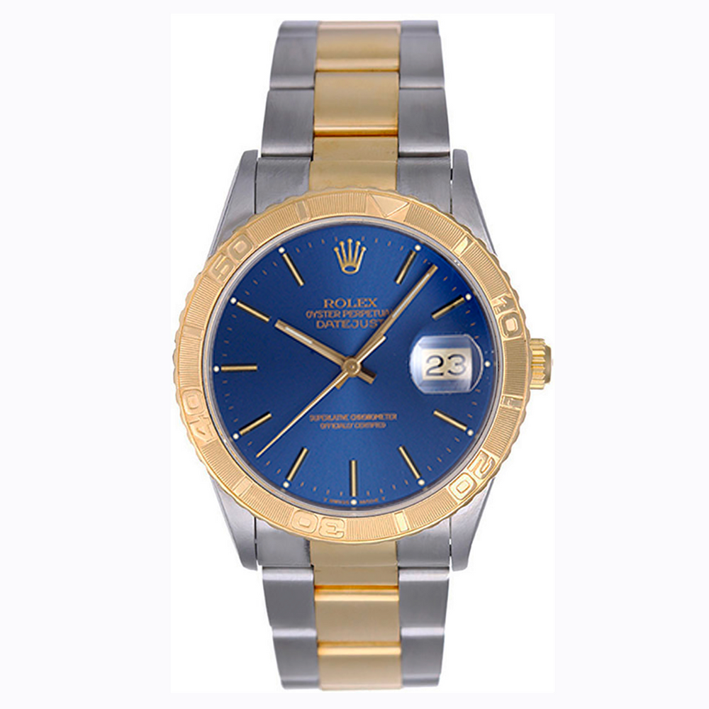 Rolex Turnograph 2-Tone Men's Steel & Gold Watch 16263