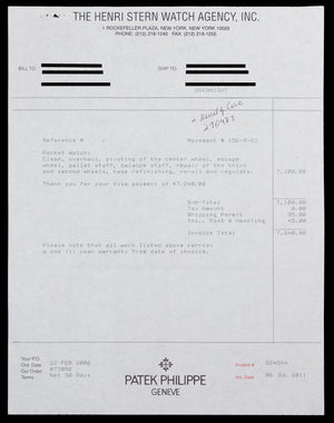 Rare Patek Phillipe Minute Repeater Men's Pocket Watch