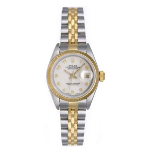 Rolex  Datejust 2-Tone Ladies Watch Jubilee Arabic Dial 69173