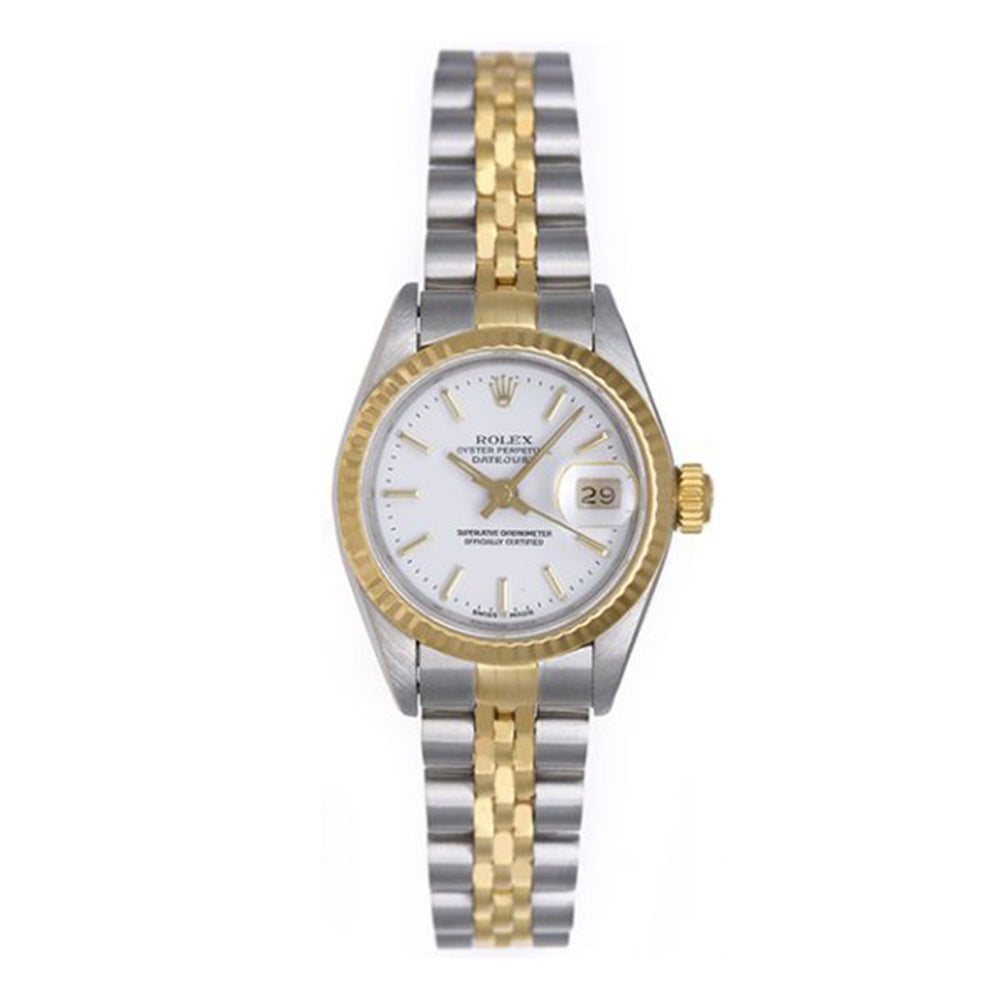 Rolex  Datejust 2-tone Steel & Gold Ladies Watch 69173