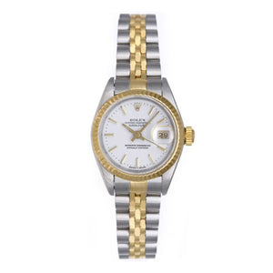 Rolex  Datejust 2-tone Steel & Gold Ladies Watch 69173