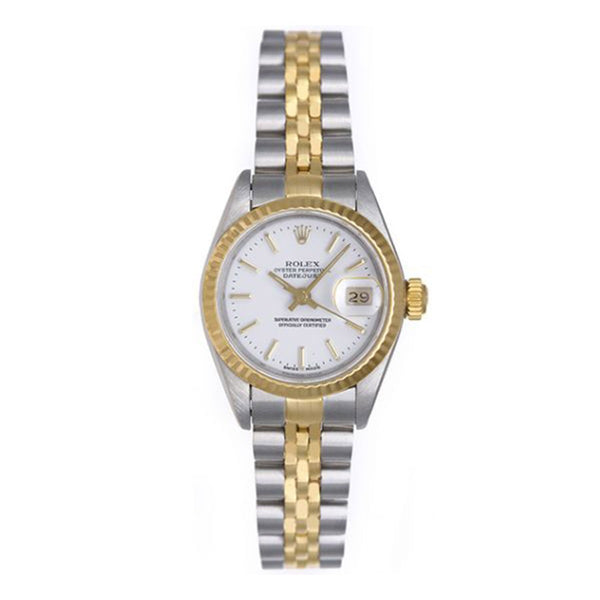 Rolex  Datejust 2-tone Steel & Gold Ladies Watch 69173