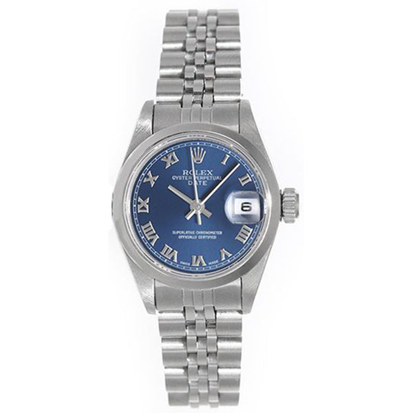 Rolex Ladies Date Stainless Steel Watch 79190
