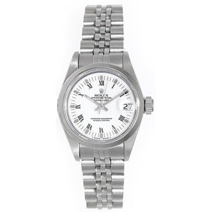 Ladies Rolex Date Pre-owned Stainless Steel Watch 79160