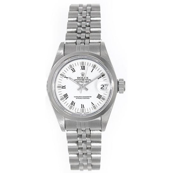 Ladies Rolex Date Pre-owned Stainless Steel Watch 79160