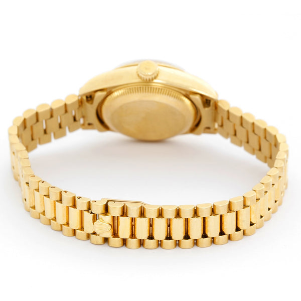 Rolex  Gold  Ladies President Watch Mother of Pearl Dial 79178