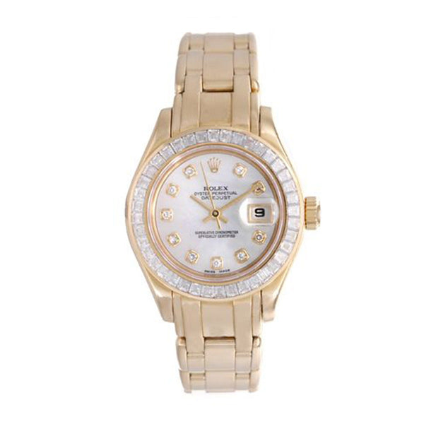 Ladies Rolex Masterpiece/Pearlmaster Watch 69308