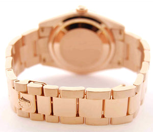 Men's Rolex President Day-Date  Watch 118205 Rose Colored Dial