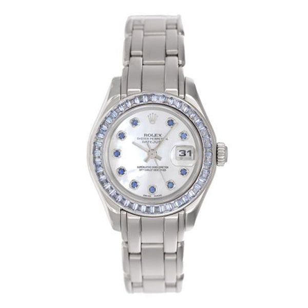 Rolex Masterpiece/Pearlmaster Baguette Diamond Bezel 69309