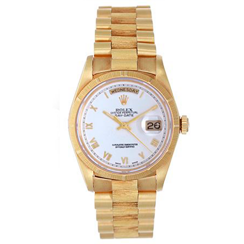Rolex President Men's - Day-Date  Watch 18248 White Dial