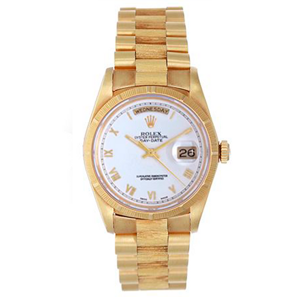 Rolex President Men's - Day-Date  Watch 18248 White Dial