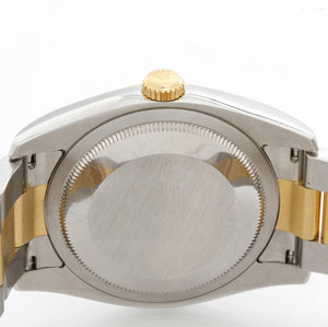 Men's Rolex Datejust  Watch 116233 Ivory Pyramid Dial