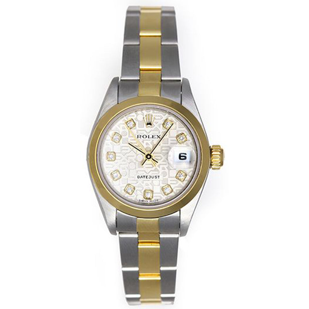 Ladies Rolex Datejust Watch 79163 Silver Jubilee Dial