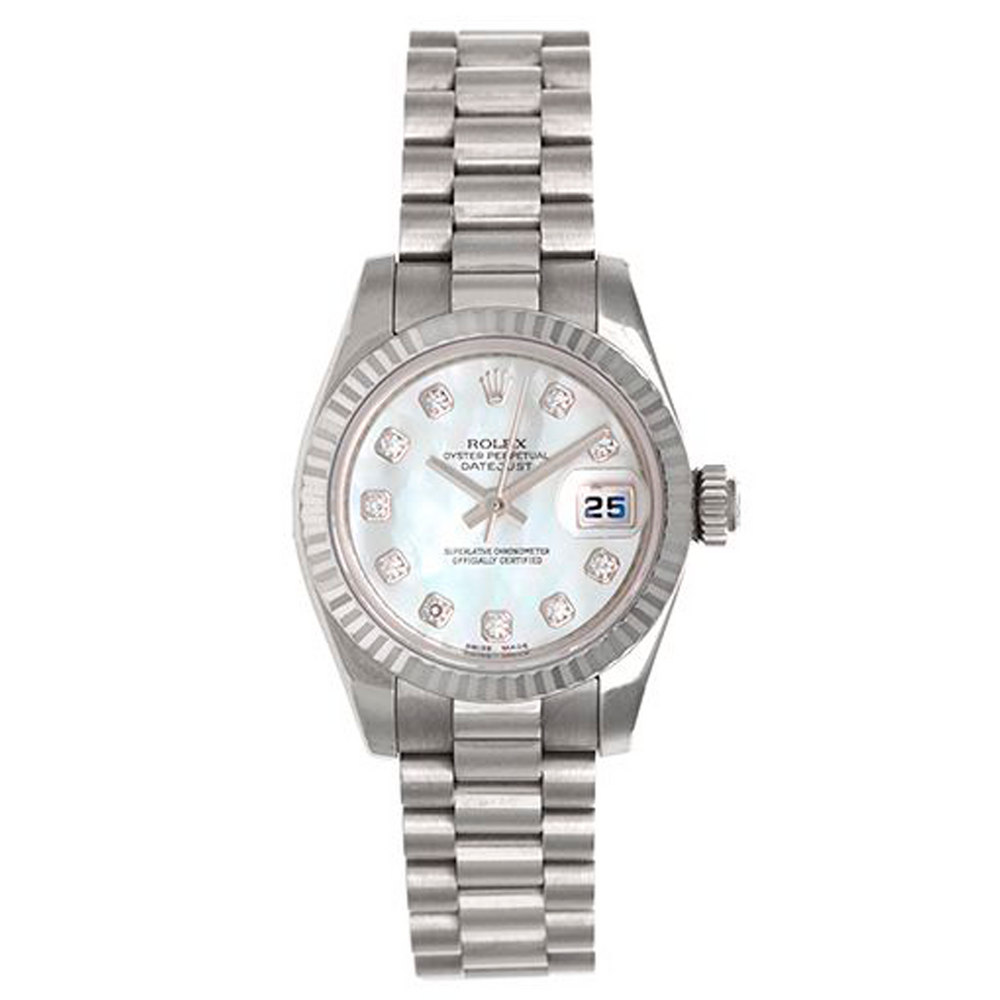 Ladies Rolex President Watch 179179 Rolex Mother-Of-Pearl Dial