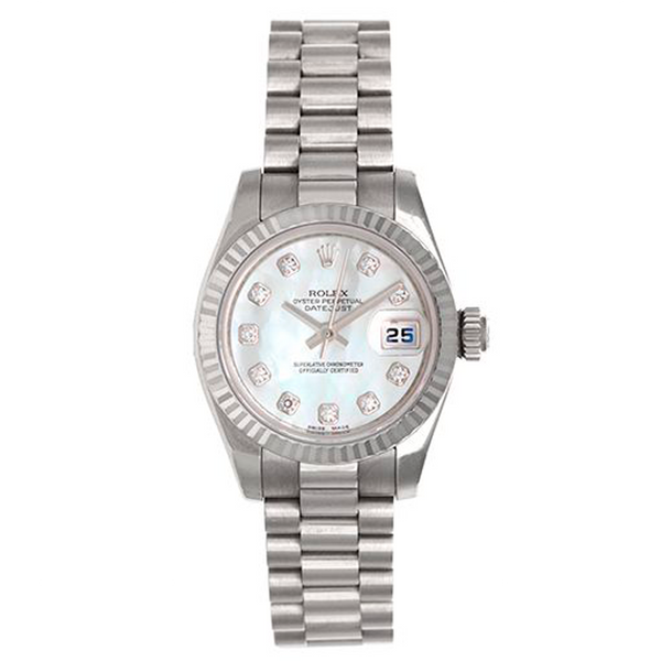 Ladies Rolex President Watch 179179 Rolex Mother-Of-Pearl Dial
