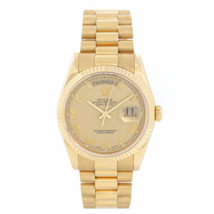 Rolex President Day-Date Watch 118238 Champagne Dial