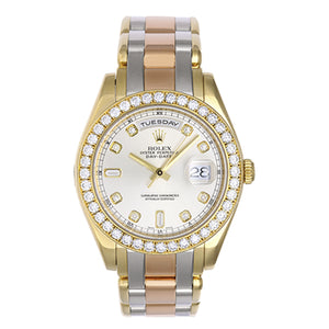 Rolex Tridor Day-Date Special Edition Masterpiece / Pearlmaster Men's Watch 18948