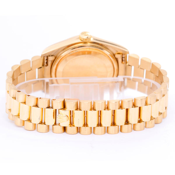 Rolex President Day-Date Men's 18k Yellow Gold Watch 18038 with Box