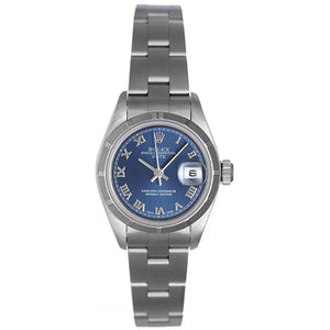 Rolex Ladies Date Stainless Steel Watch 79190