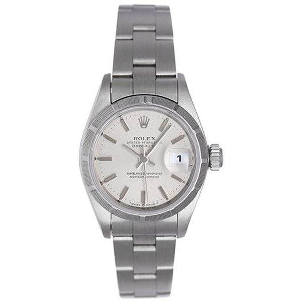 Rolex Ladies Date Stainless Steel Watch 79190