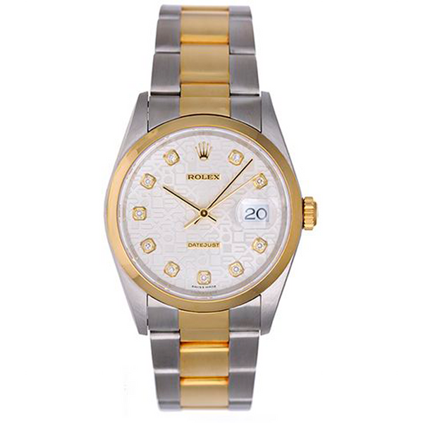 Rolex Datejust Men's 2-Tone Watch 16203