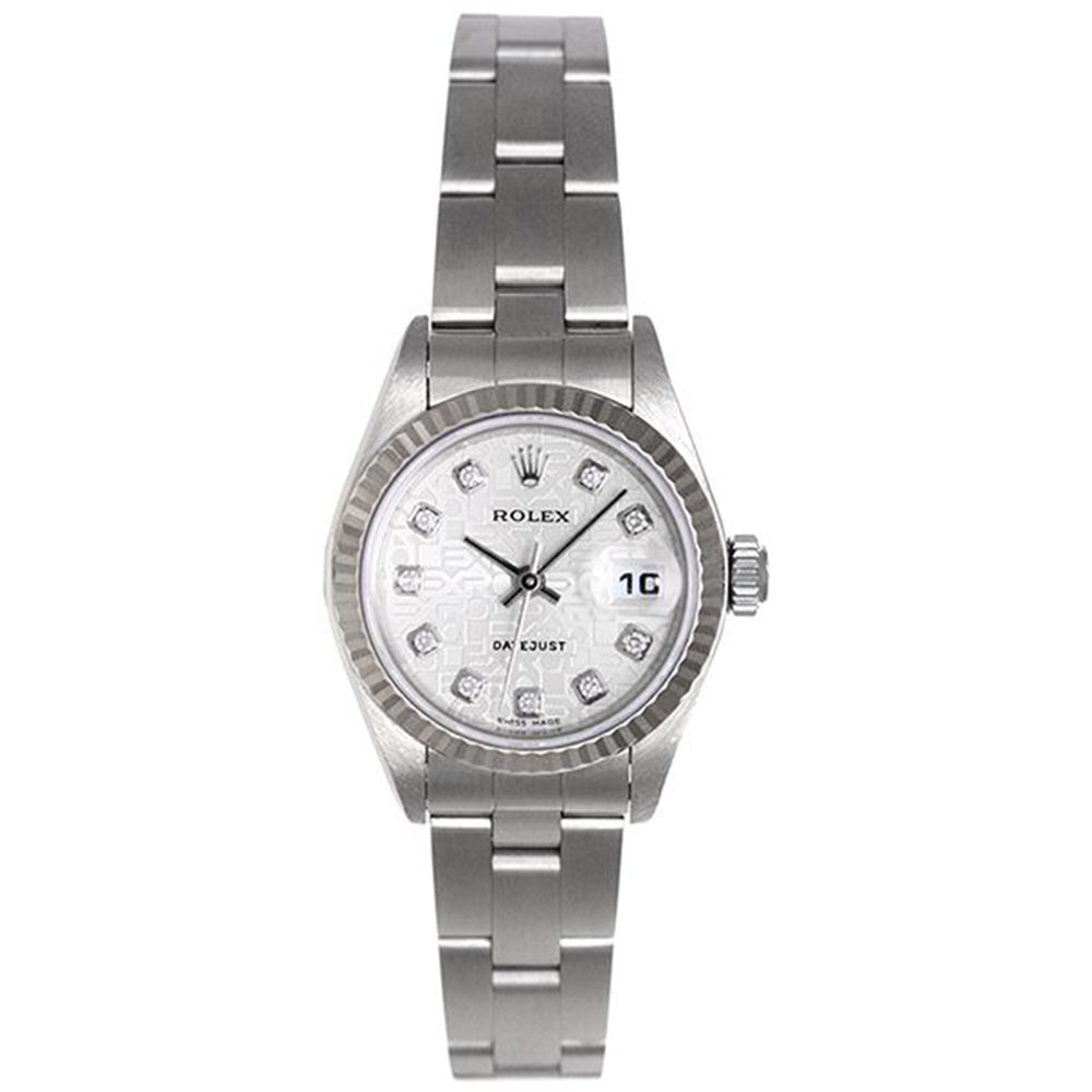 Rolex Ladies Datejust Stainless Steel Watch 79174