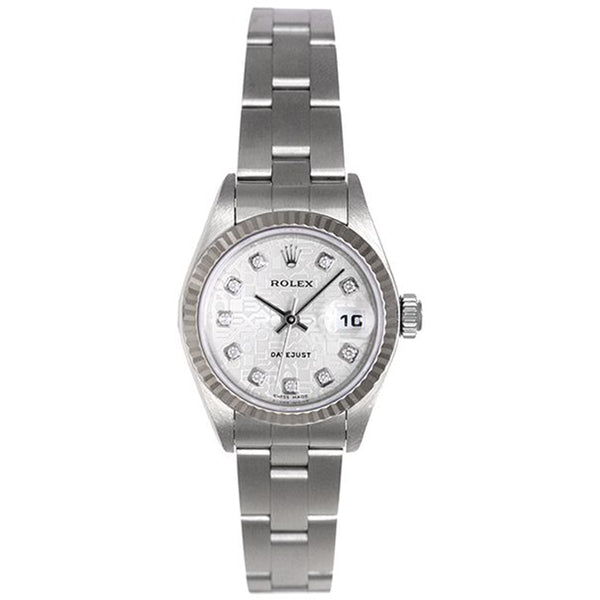 Rolex Ladies Datejust Stainless Steel Watch 79174