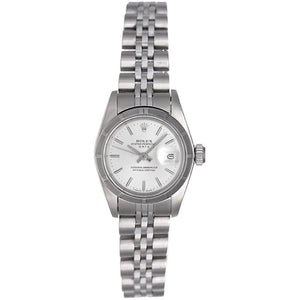 Rolex Ladies Date Stainless Steel Watch 6919