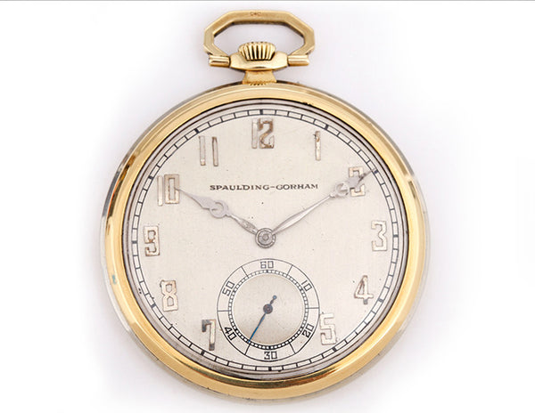 Vintage Longines Pocket Watch Spaulding & Gorham