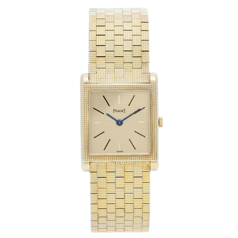 PIAGET 18K YELLOW GOLD MEN'S DRESS WATCH
