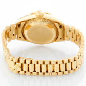 Rolex Ladies President 18k Gold & Diamond Watch 79178