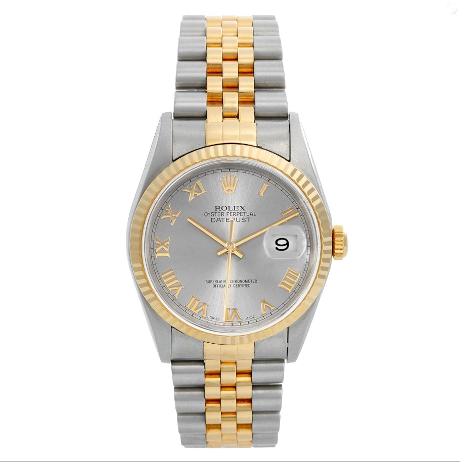 Rolex Datejust Men's 2-Tone Watch 16233
