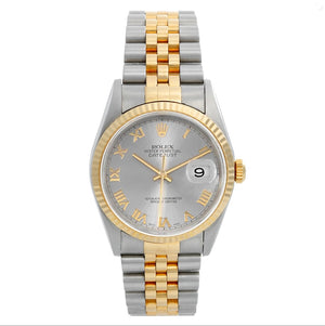 Rolex Datejust Men's 2-Tone Watch 16233
