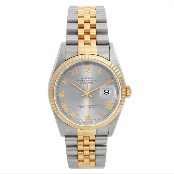 Rolex Datejust Men's 2-Tone Watch 16233