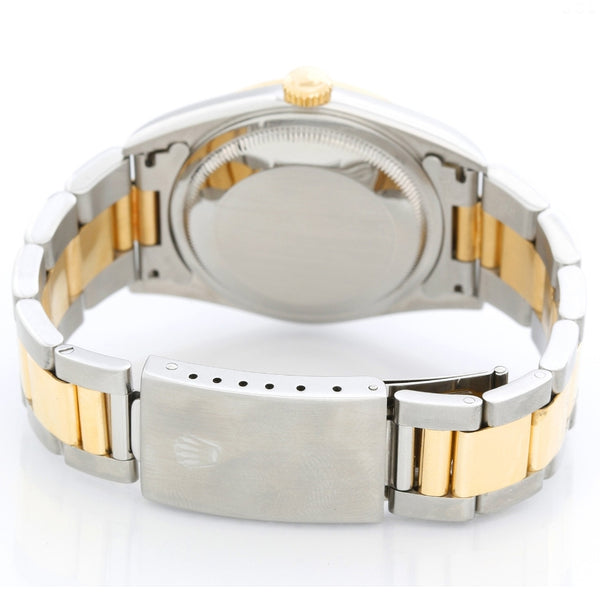 Rolex Datejust Men's 2-Tone Steel & Gold Watch 16233