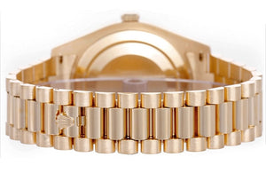 Rolex Day-Date II 18k Yellow Gold Men's President Watch 218238