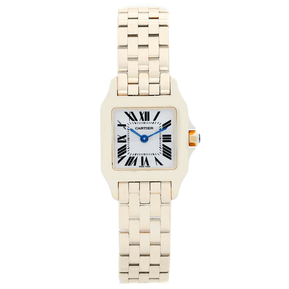 Cartier Ladies 18k Yellow Gold Santos Demoiselle Watch W25063X9