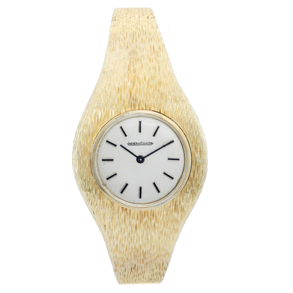 Vintage Jaeger - LeCoultre 14k Yellow Gold Retro Style Watch