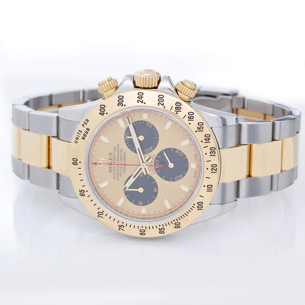 Rolex Cosmograph Daytona 2-Tone Steel & Gold Watch 116523