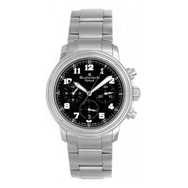 Blancpain Leman Flyback Chronograph Men's Stainless Steel Watch 218F-1130-71