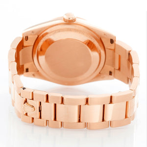 Rolex President Day-Date Black Dial 118205