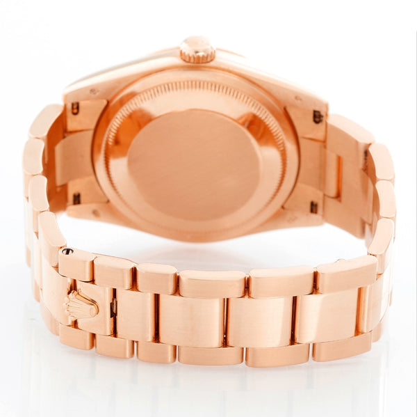 Rolex President Day-Date Black Dial 118205